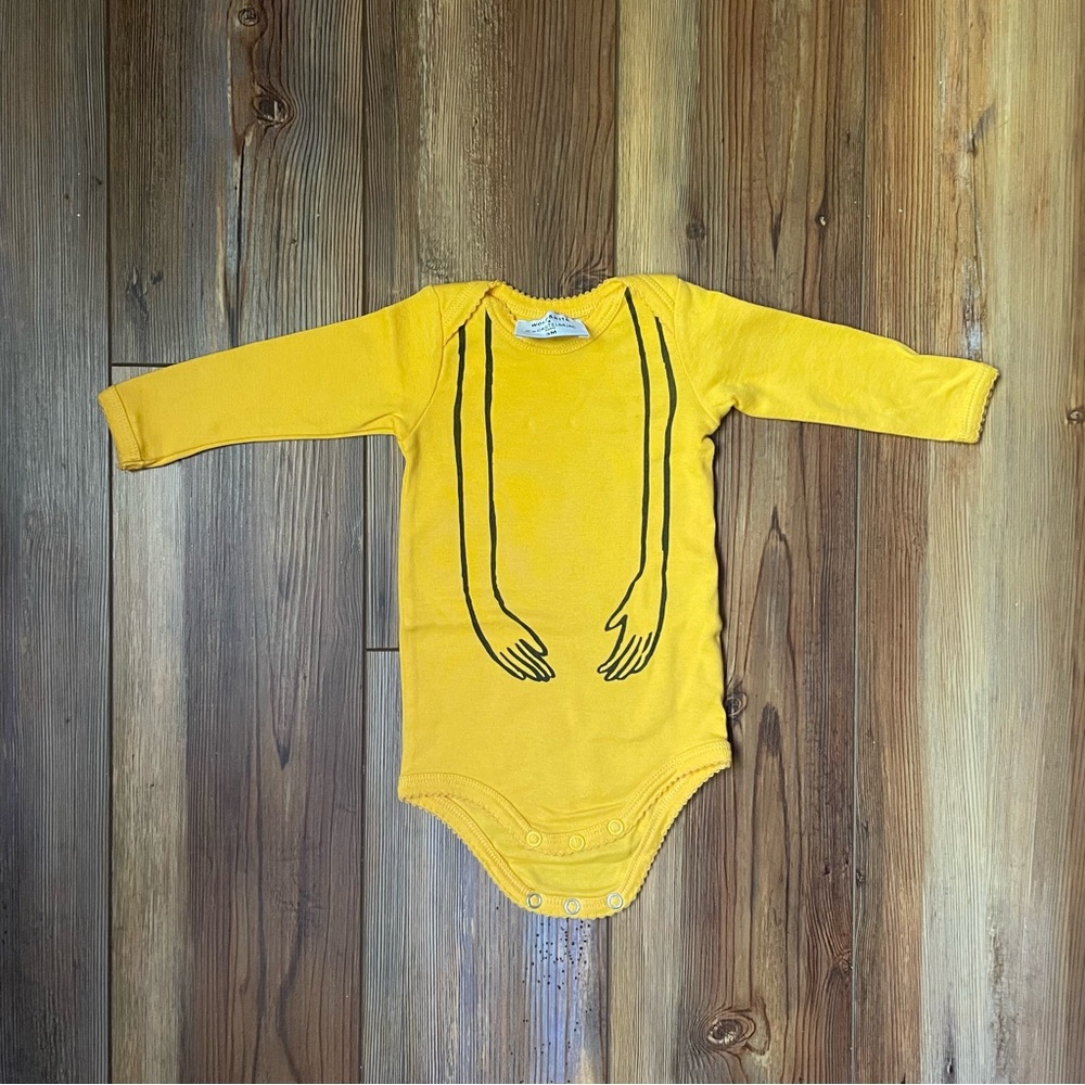 Wolf & Rita x JC de CASTELBAJAC Yellow Onesie